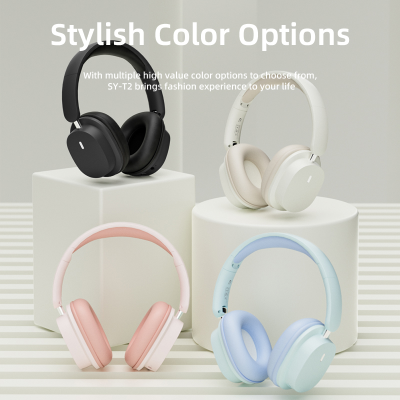 Office Work Tech - Беспроводная Bluetooth-гарнитура SY-T2 с микрофоном, 9D