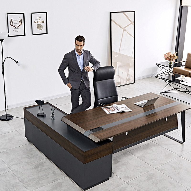 Office Tech Furniture - Современный роскошный деревянный офисный стол, рабочая