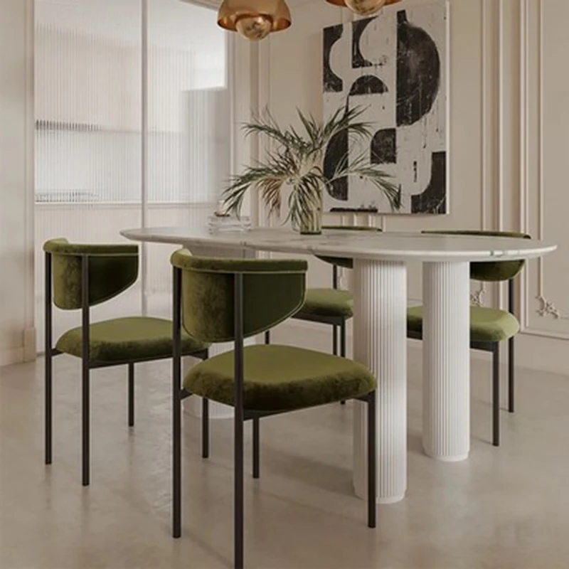 Office Tech Furniture - Роскошный ретро-стул для столовой в современном