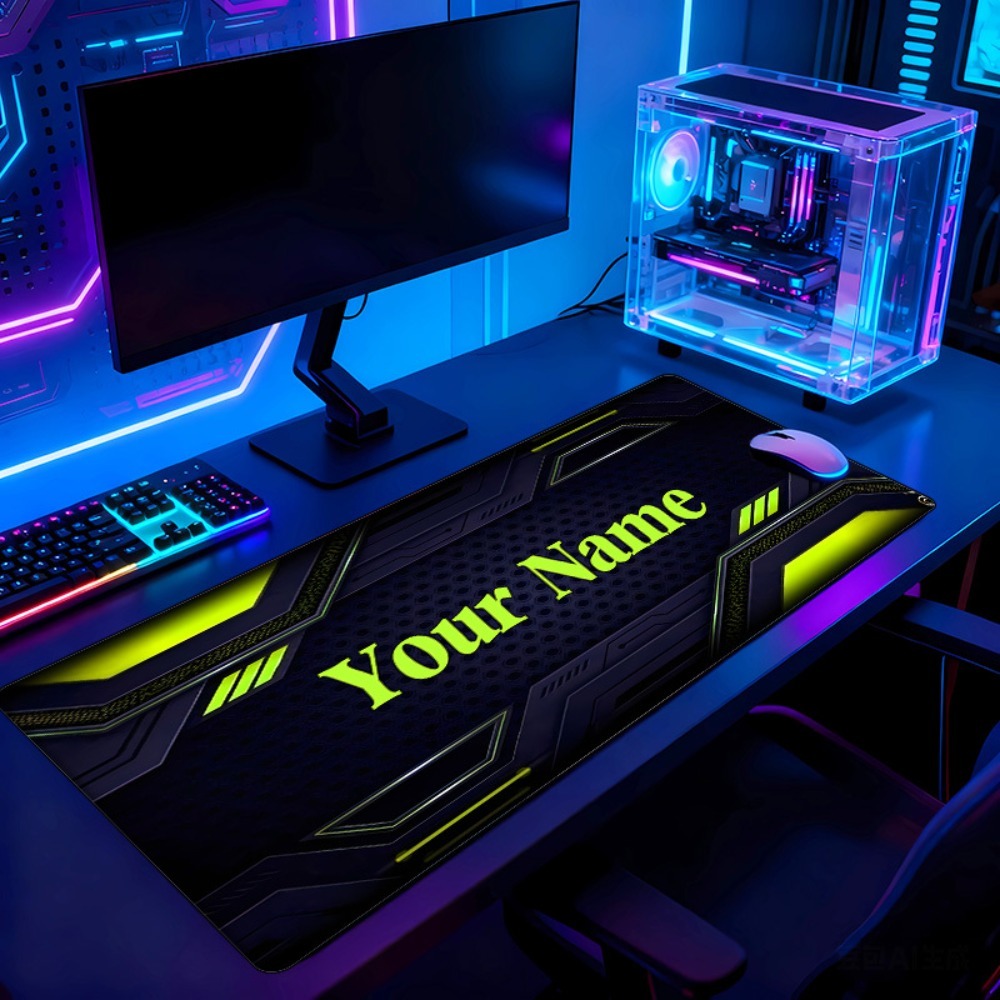 Модный коврик для мыши Neon Te – обзор и цена Tech Office Names
