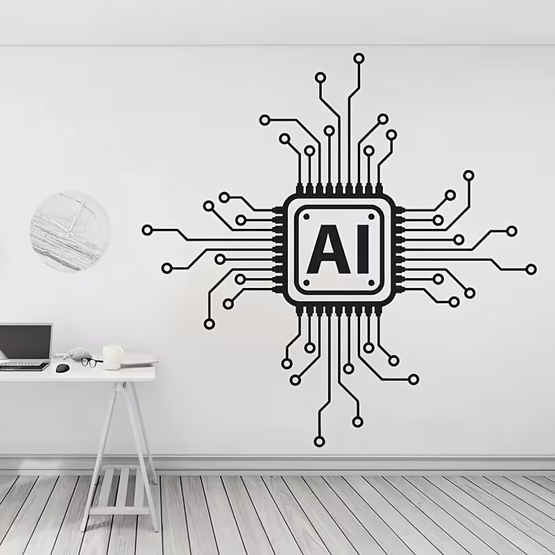 Виниловая наклейка на стену с  – обзор и цена Office Tech Furniture