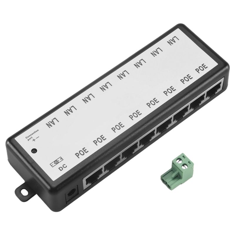 PHILE-8-портовый PoE-инжектор/ – обзор и цена Power Over Ethernet